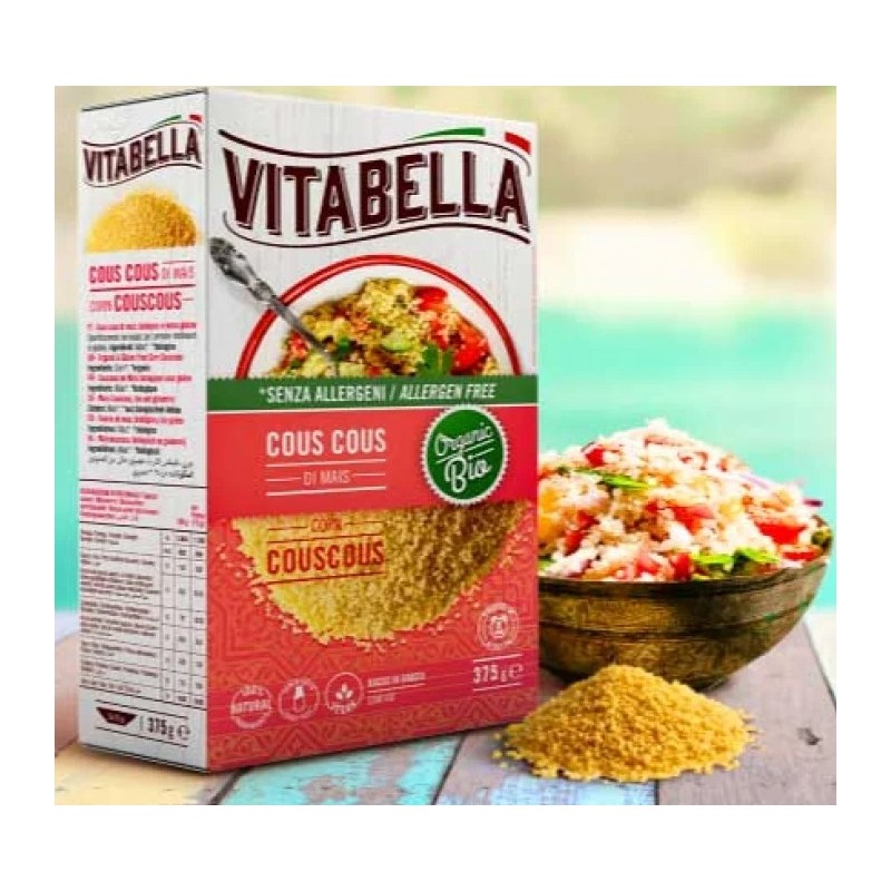 Vitabella cous cous di mais 375 g Vitabella cous cous di mais 375 g