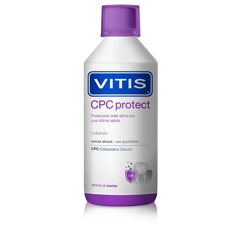 Vitis cpc protect collutorio 500 ml Vitis cpc protect collutorio 500 ml