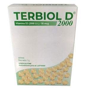 Terbiol d 2000 30 capsule soft gel