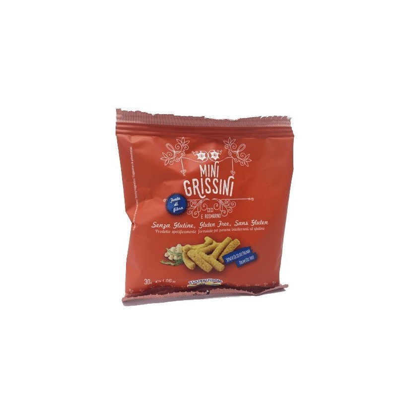 Happy farm mini grissini ceci/rosmarino 30 g