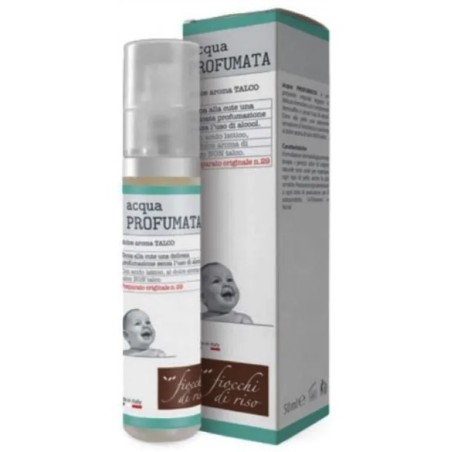 Fiocchi di riso acqua profumata rinfrescante talco 50 ml