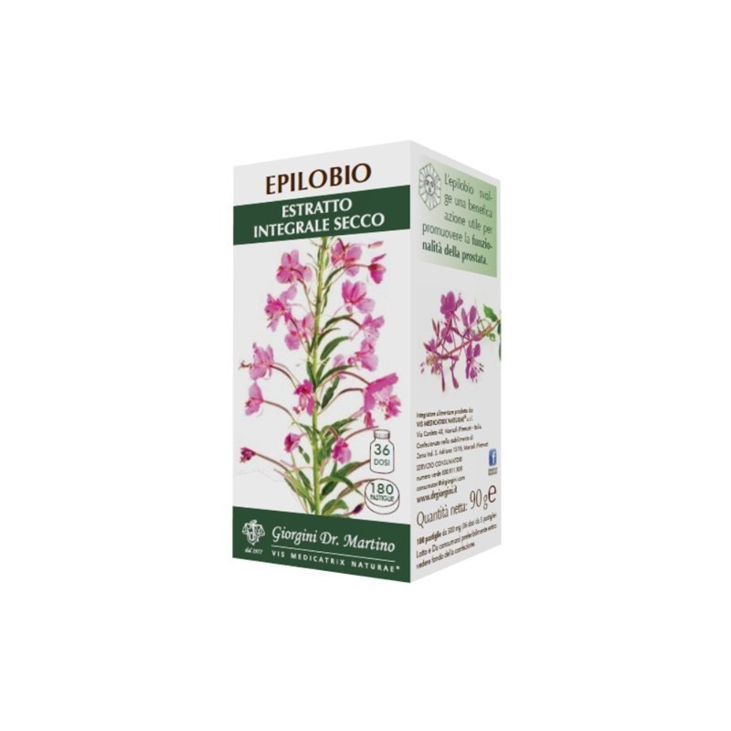 Epilobio estratto integrale secco 90 g 180 pastiglie