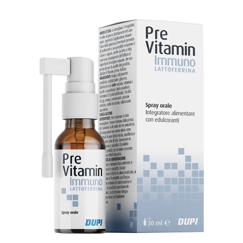 Previtamin immuno lattoferrina 30 ml Previtamin immuno lattoferrina 30 ml