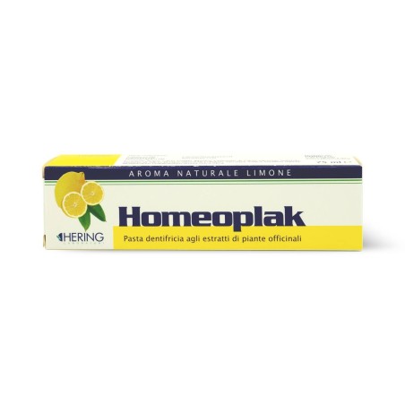 Homeoplak dentifricio limone 75 ml Homeoplak dentifricio limone 75 ml