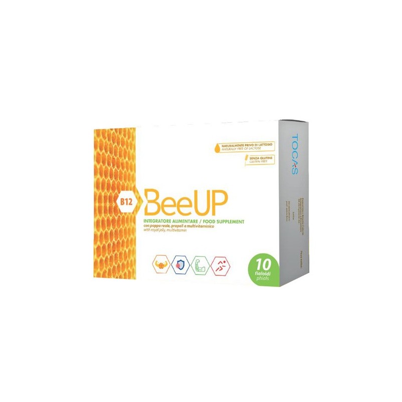 Beeup pappa reale propoli r multivitaminico 10 fialoidi da 10 ml Beeup pappa reale propoli r multivitaminico 10 fialoidi da 10 ml