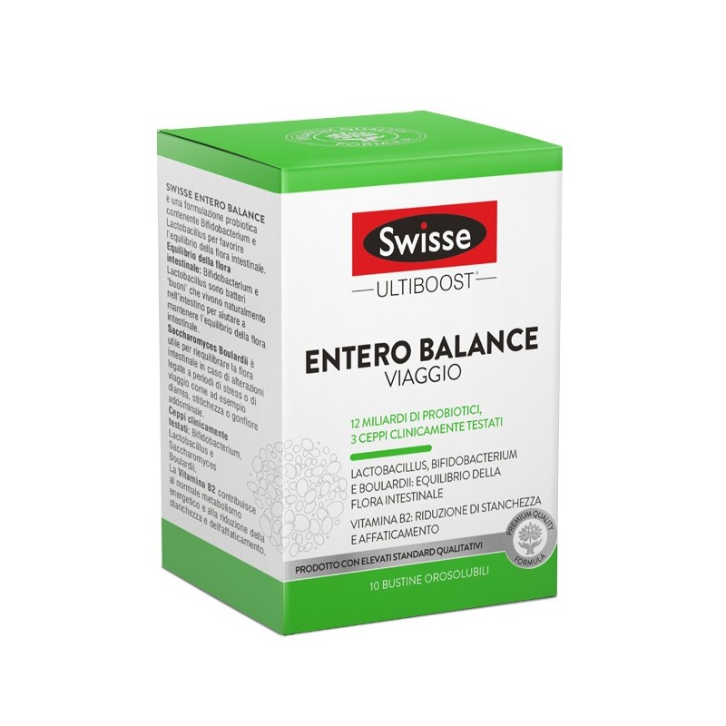 Swisse entero balance viaggio 10 bustine Swisse entero balance viaggio 10 bustine