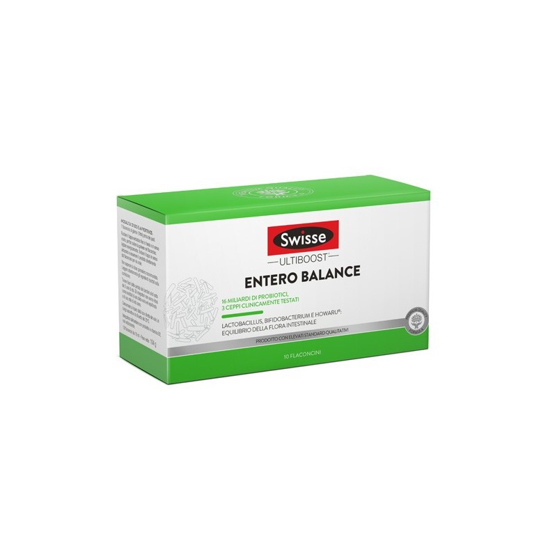 Swisse entero balance liquido 10 flaconcini Swisse entero balance liquido 10 flaconcini