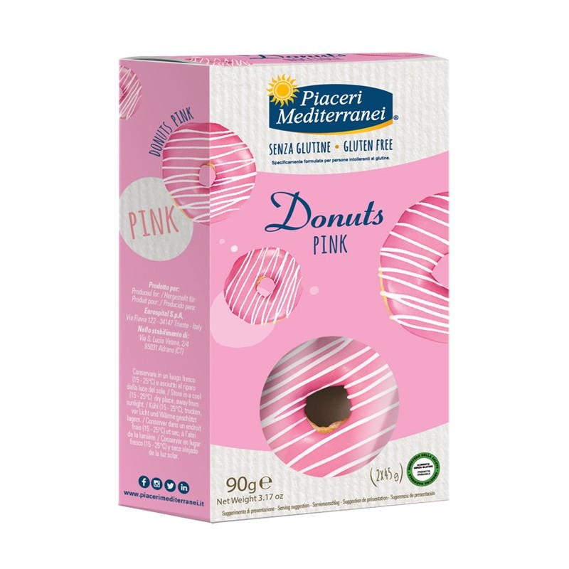 Piaceri mediterranei donuts pink 90 g