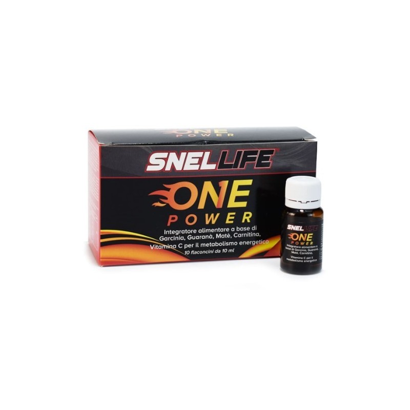 Snellife one power 10 flaconcini da 10 ml