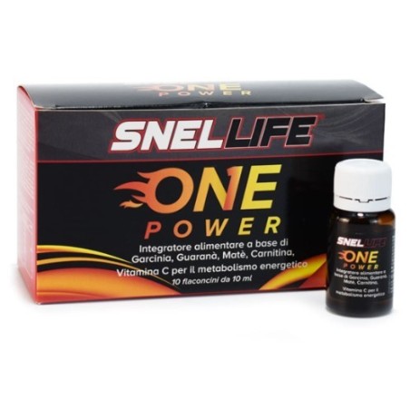 Snellife one power 10 flaconcini da 10 ml