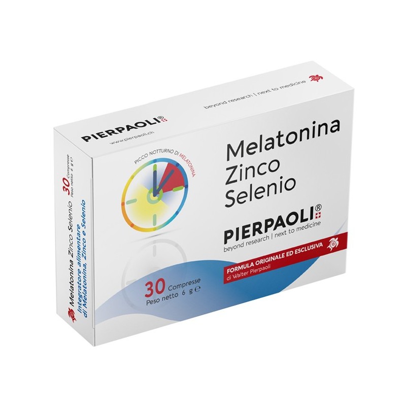 Melatonina zinco selenio 30 compresse
