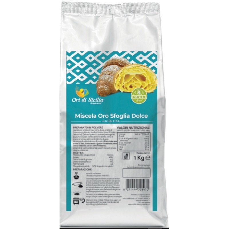 Ori di sicilia mix oro sfoglia dolce 1 kg