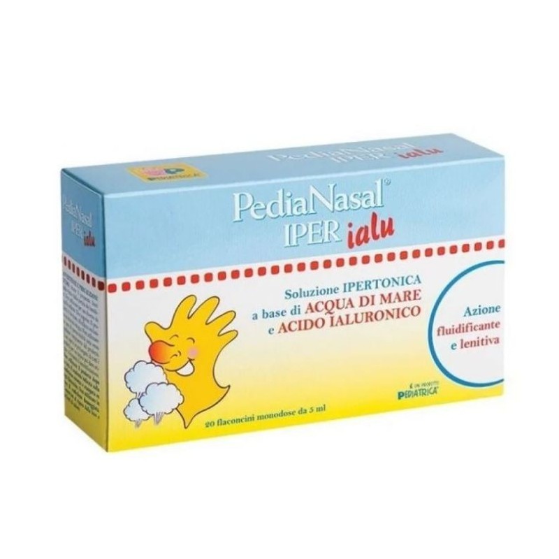 Pedianasal soluzione isotonica acido ialuronico 20 flaconcini da 5 ml