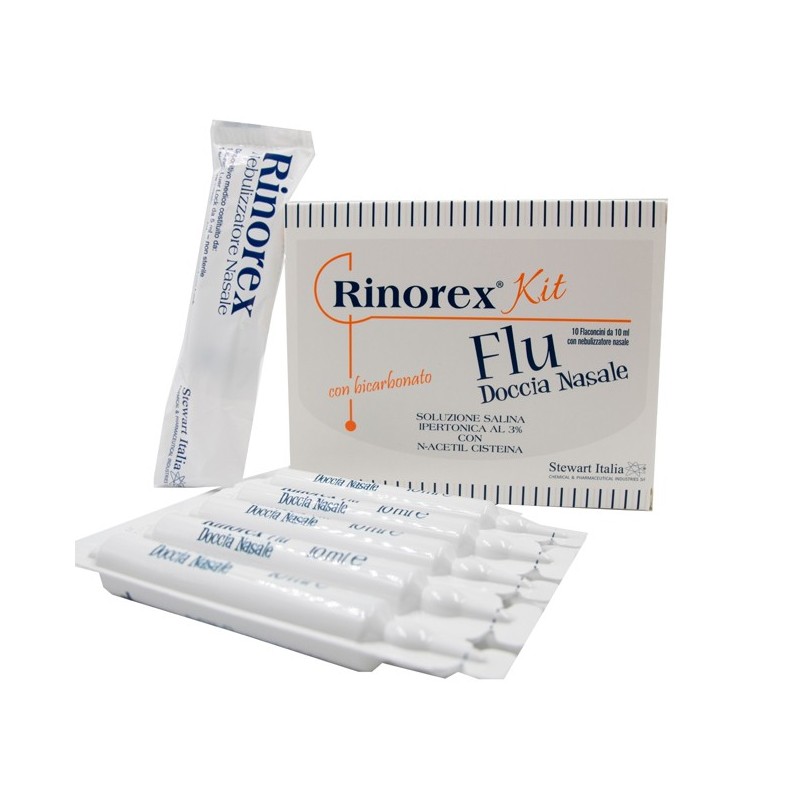 Rinorex flu doccia kit