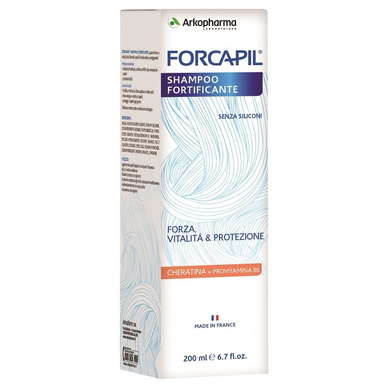 Forcapil shampoo fortificante 200 ml
