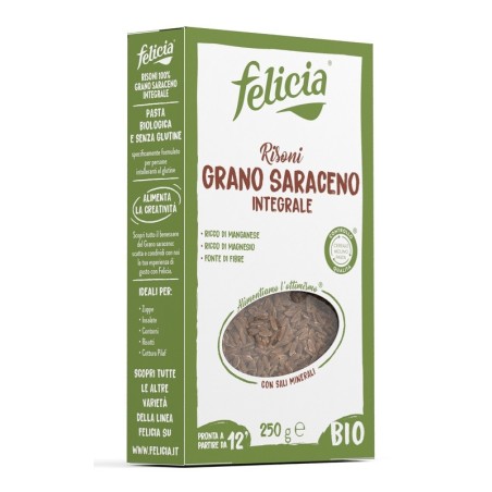 Felicia risoni grano saraceno 250 g Felicia risoni grano saraceno 250 g
