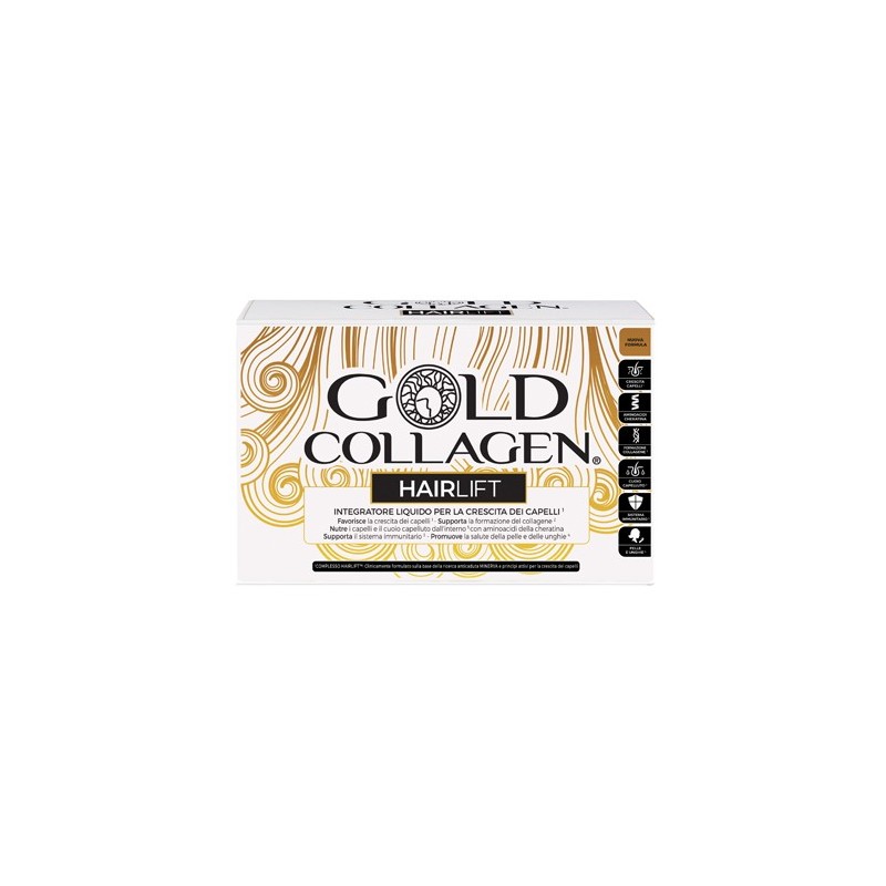 Gold collagen hairlift 10 flaconcini da 50 ml
