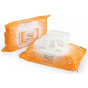 Soavi salviette babynette camomilla 72 pezzi