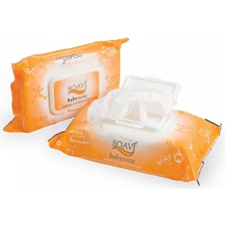 Soavi salviette babynette camomilla 72 pezzi