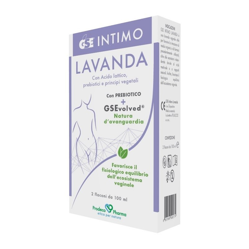 Gse intimo lavanda 2 flaconi da 100 ml Gse intimo lavanda 2 flaconi da 100 ml