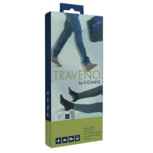 Sigvaris traveno gambaletto taglia 5 44-45 punta chiusa black 99