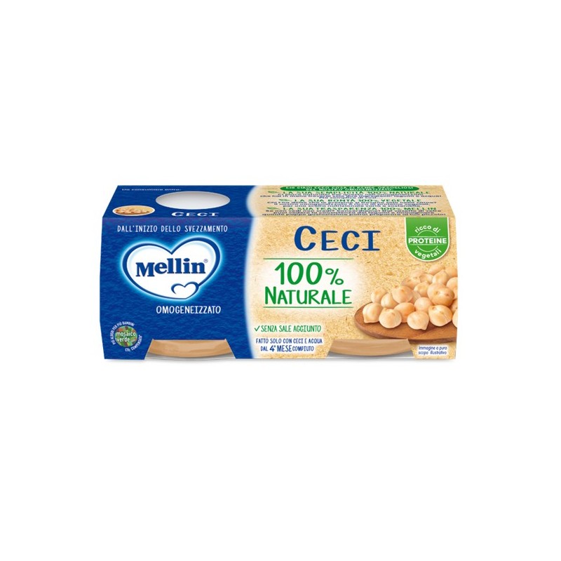 Mellin omogeneizzato ceci 2 x 80 g Mellin omogeneizzato ceci 2 x 80 g