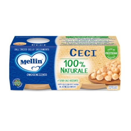 Mellin omogeneizzato ceci 2 x 80 g Mellin omogeneizzato ceci 2 x 80 g