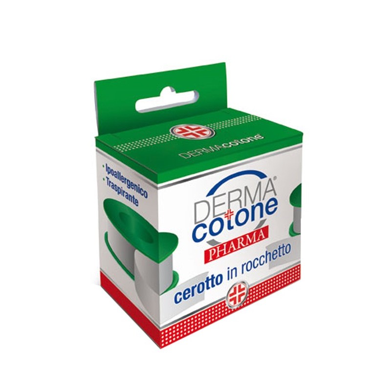 Dermacotonepharma cerotto rocchetto 2,5x500 cm 1 pezzo Dermacotonepharma cerotto rocchetto 2,5x500 cm 1 pezzo