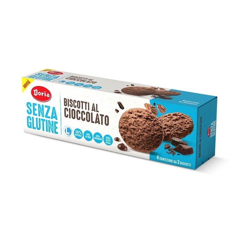 Doria biscotti cioccolato 4x37,5 g