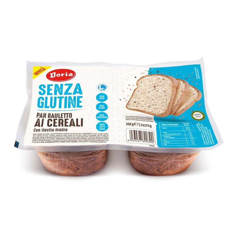 Doria pan bauletto cereali 2x175 g