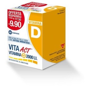 Vita act vitamina d 2000ui 60 compresse