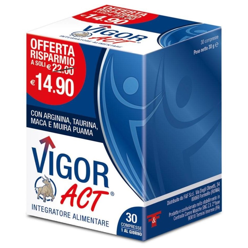 Vigor act 30 compresse