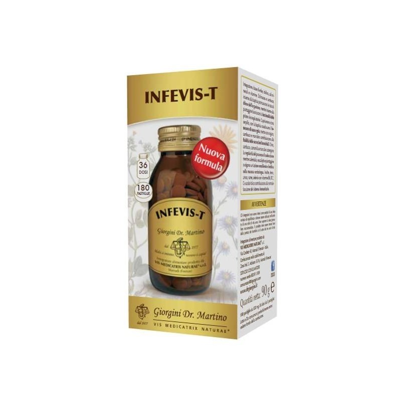 Infevis t 180 pastiglie 90 g Infevis t 180 pastiglie 90 g