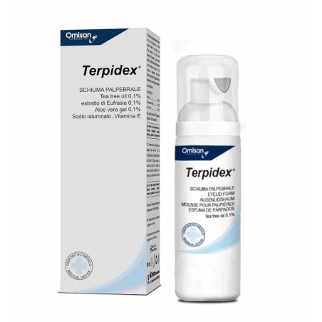 Schiuma palpebrale terpidex 50 ml