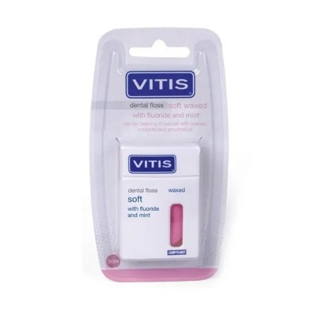 Vitis dental floss soft fluor & mint