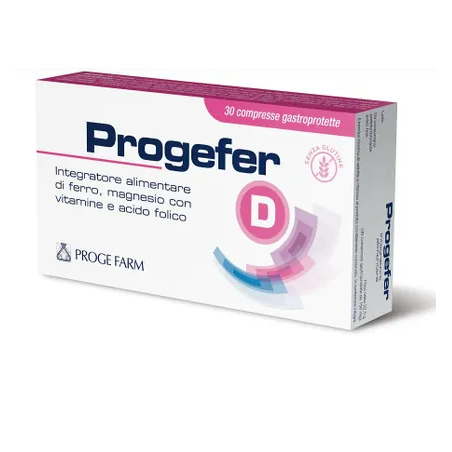 Progefer d 30 compresse gastroprotette