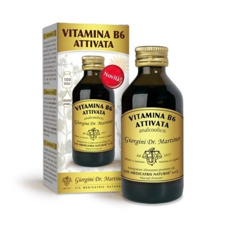 Vitamina b6 attivata liquido analcolico 100 ml Vitamina b6 attivata liquido analcolico 100 ml