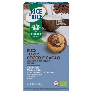 Probios riso torty cocco cacao 140 g Probios riso torty cocco cacao 140 g