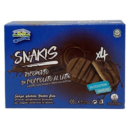 Happy farm snakis cioccolato 106 g