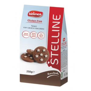 Kelinea stelline biscotto con cacao e cioccolato 250 g