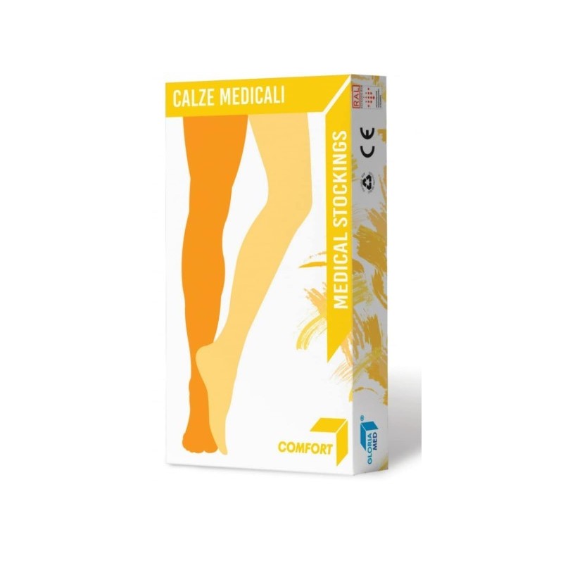 Gloriamed comfort 152 collant corto max nero misura extra large 1 paio