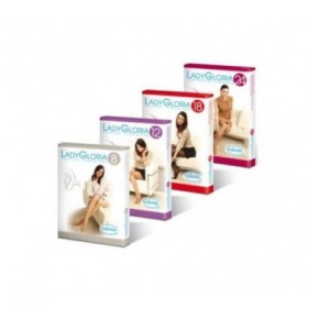 Ladygloria 24 collant punta aperta 240 nero 3