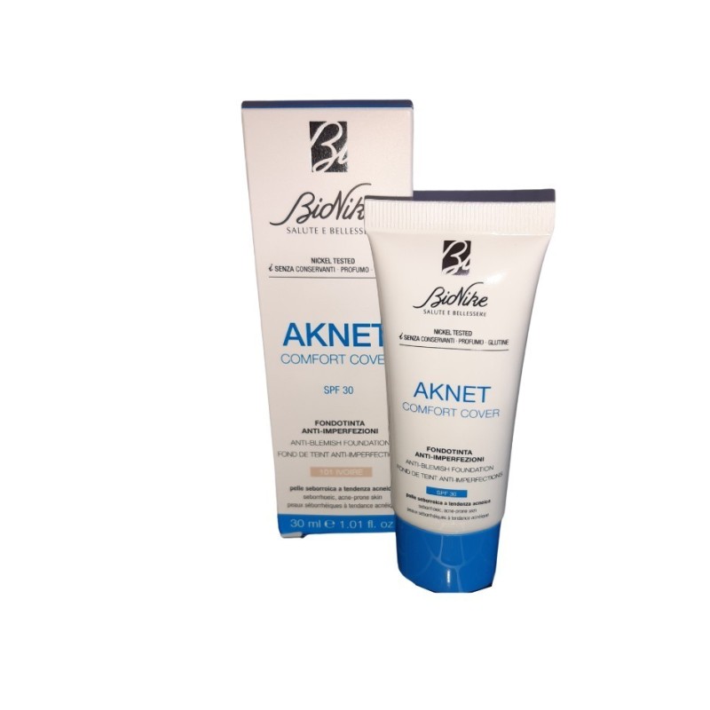 Aknet comfort cover fondotinta 101 30 ml