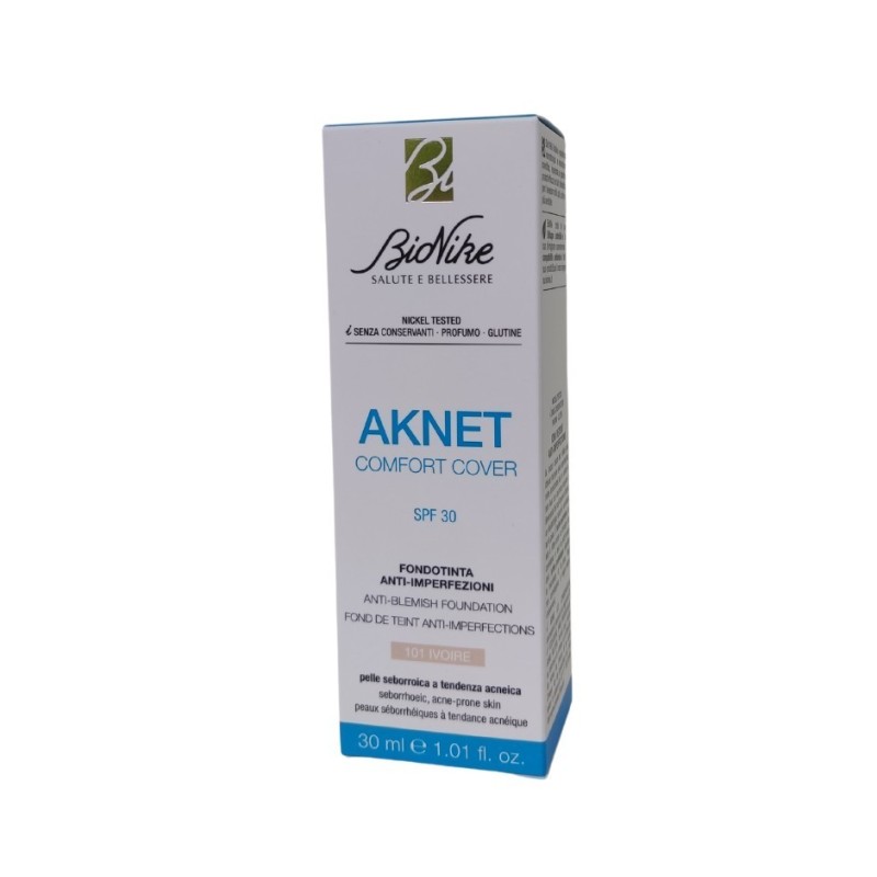 Aknet comfort cover fondotinta 101 30 ml