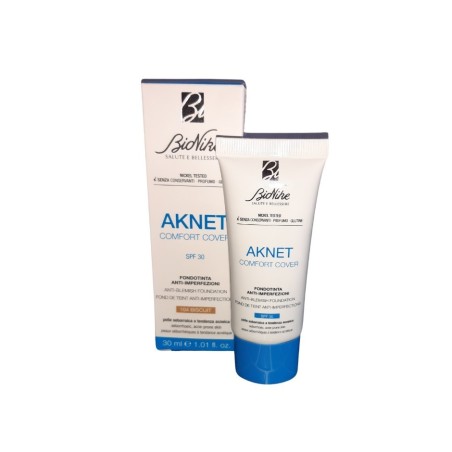 Aknet comfort cover fondotinta 104 30 ml