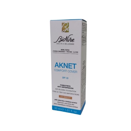 Aknet comfort cover fondotinta 104 30 ml