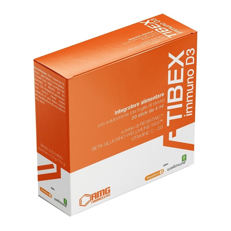 Tibex immuno d3 20 stick pack da 4 ml