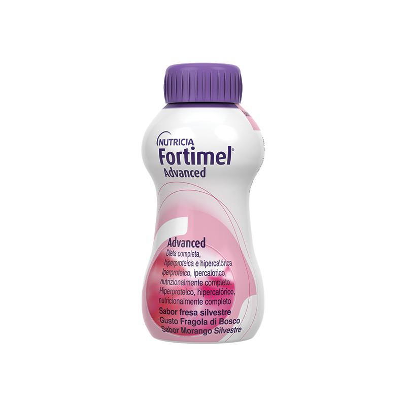 Fortimel advanced fragola di bosco 4 x 200 ml