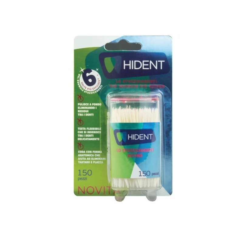 Hident stuzzicadenti monouso 150 pezzi