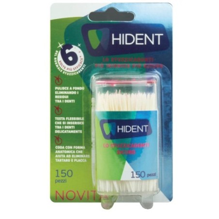 Hident stuzzicadenti monouso 150 pezzi